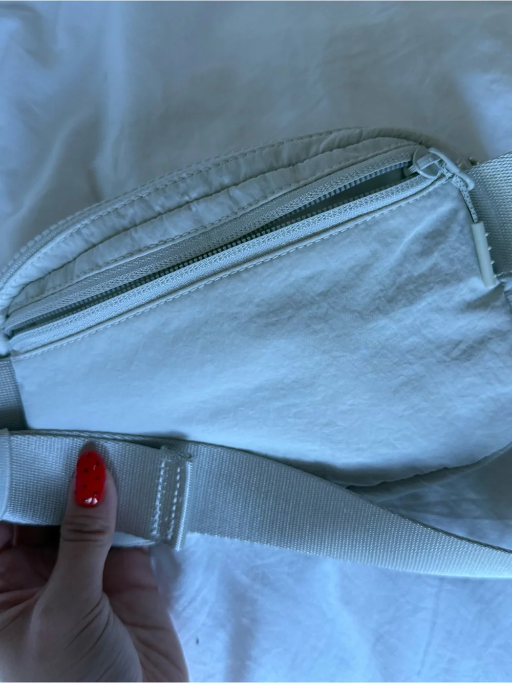 lululemon White Belt Bag